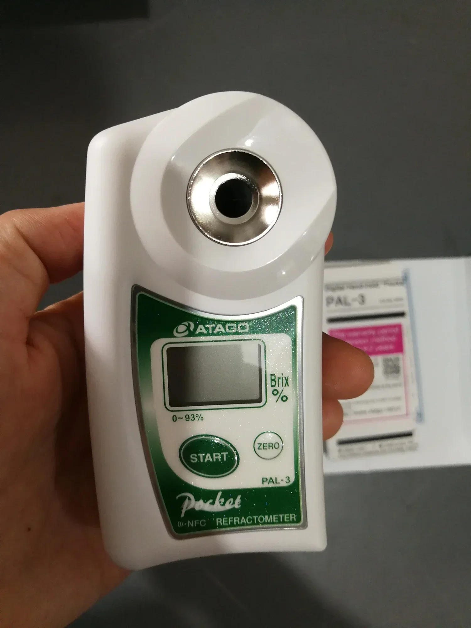 Оптический прибор PAL-3 Цифровой цифровой рефрактометр Atago Цена (поляриметр)