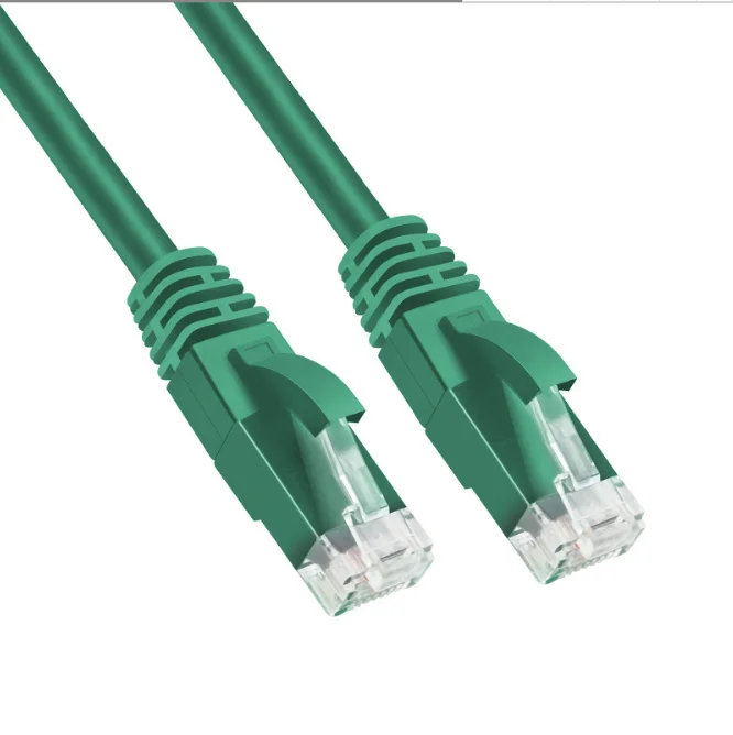 Jes170 urers supply super six cat6a network cable oxygen-free copper core shielding crystal head jumper data center heartbeat