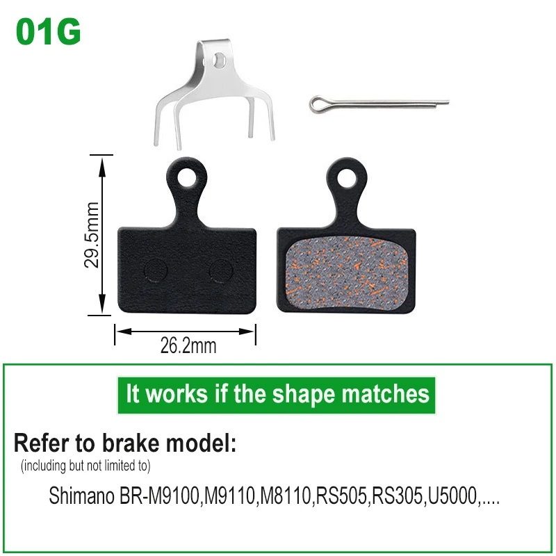 4 пары тормозных дисков тормозные колодки для велосипеда Shimano XTR-M9100 Dura Ace R9170 GRX RX400