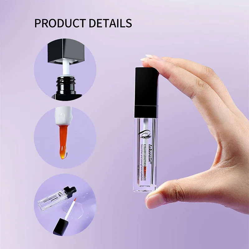 Эссенция для роста ресниц длинная тушь питательных и укрепляющих 7 мл мягкая не