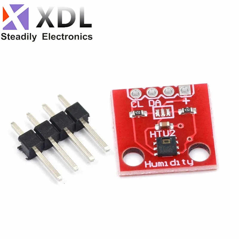

10PCS HTU21D Temperature and Humidity Sensor Module Temperature Sensor Breakout