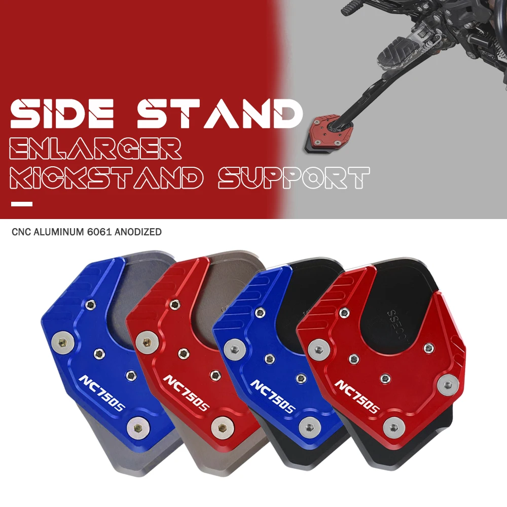 

NEW Side Stand Enlarge Plate Kickstand Extension FOR Honda X-ADV 750 XADV Ampliar XADV750 NC750X NC750S NC750 X S 2017 2018 2019