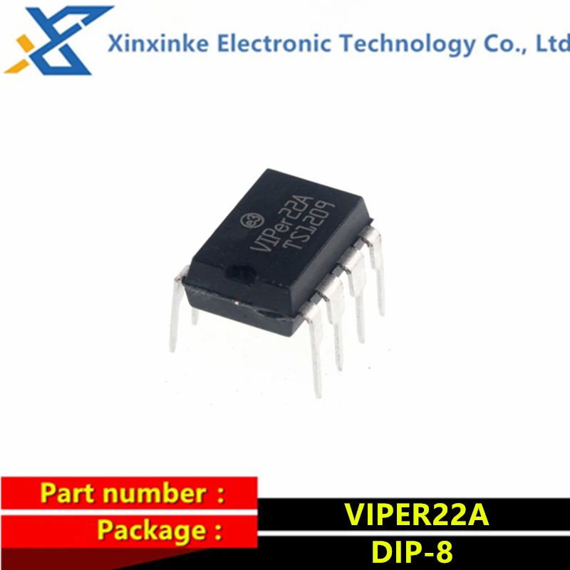 10PCS VIPER22A DIP-8 VIPER22 Power Chip Induction Cooker IC