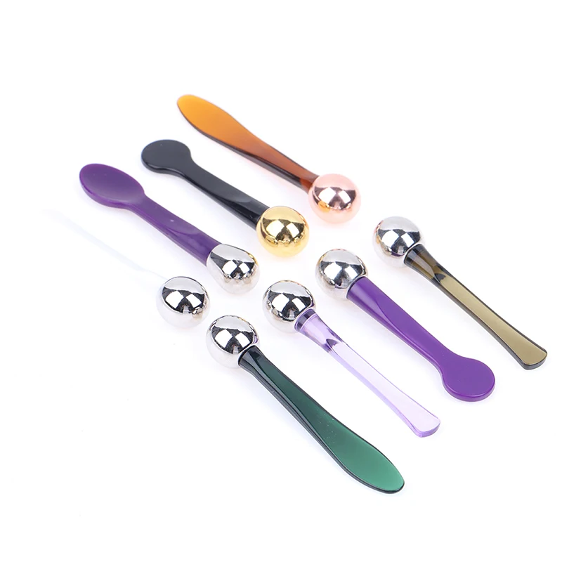 

1PC Metal Face Mask Spoon Sticks Anti Wrinkle Eye Cream Applicator Mixing Spatulas Eye Cream Massage Sticks Beauty Tool
