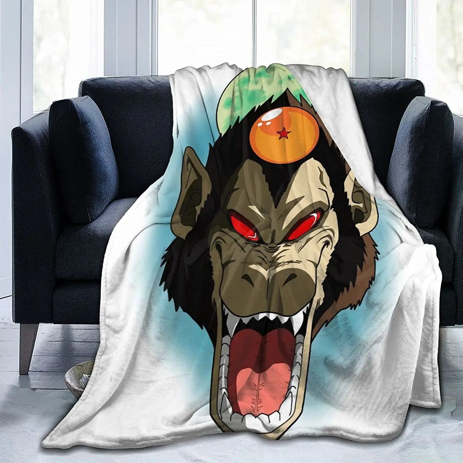

Oozaru Fluffy Soft and Comfortable Blanket, Anime Warm Embrace of Sympathy