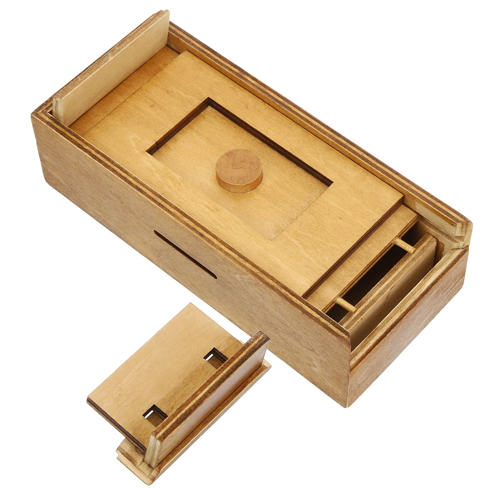 

Puzzle Boxboxes Gift Adults Moneywoodencompartments Secret Toy Wood Hide Stuffteens Gifts 3D Lock Difficult Compartment Thinking