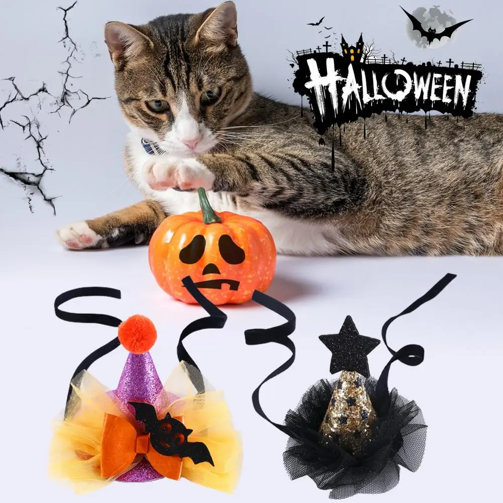 

Decorative 4 Styles Halloween Themed Pet Dog Hat Decoration Pet Accessories