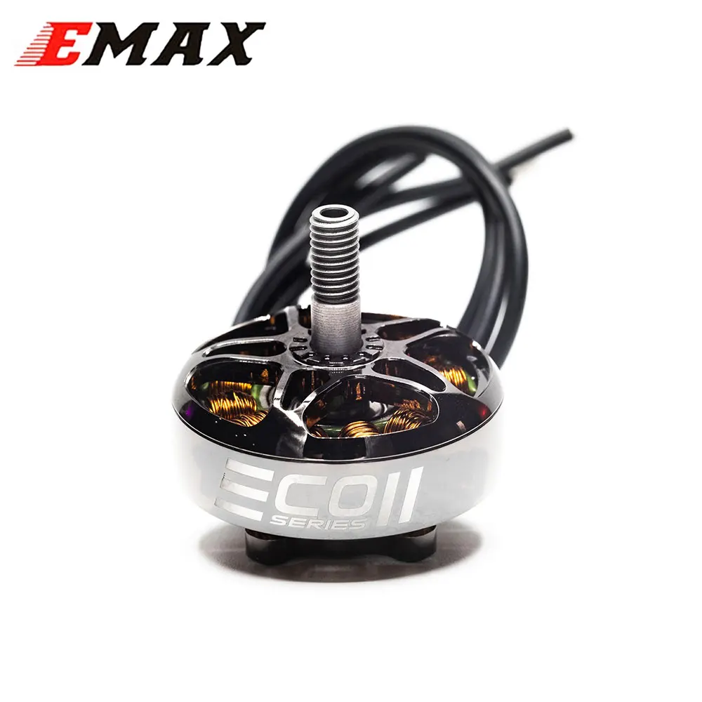 

EMAX ECOII 2807 1700KV 4S/1500KV 5S/1300KV 6S Brushless Motor W/ 4mm Shaft Compatible 6-7inch propeller for RC FPV Racing Drone