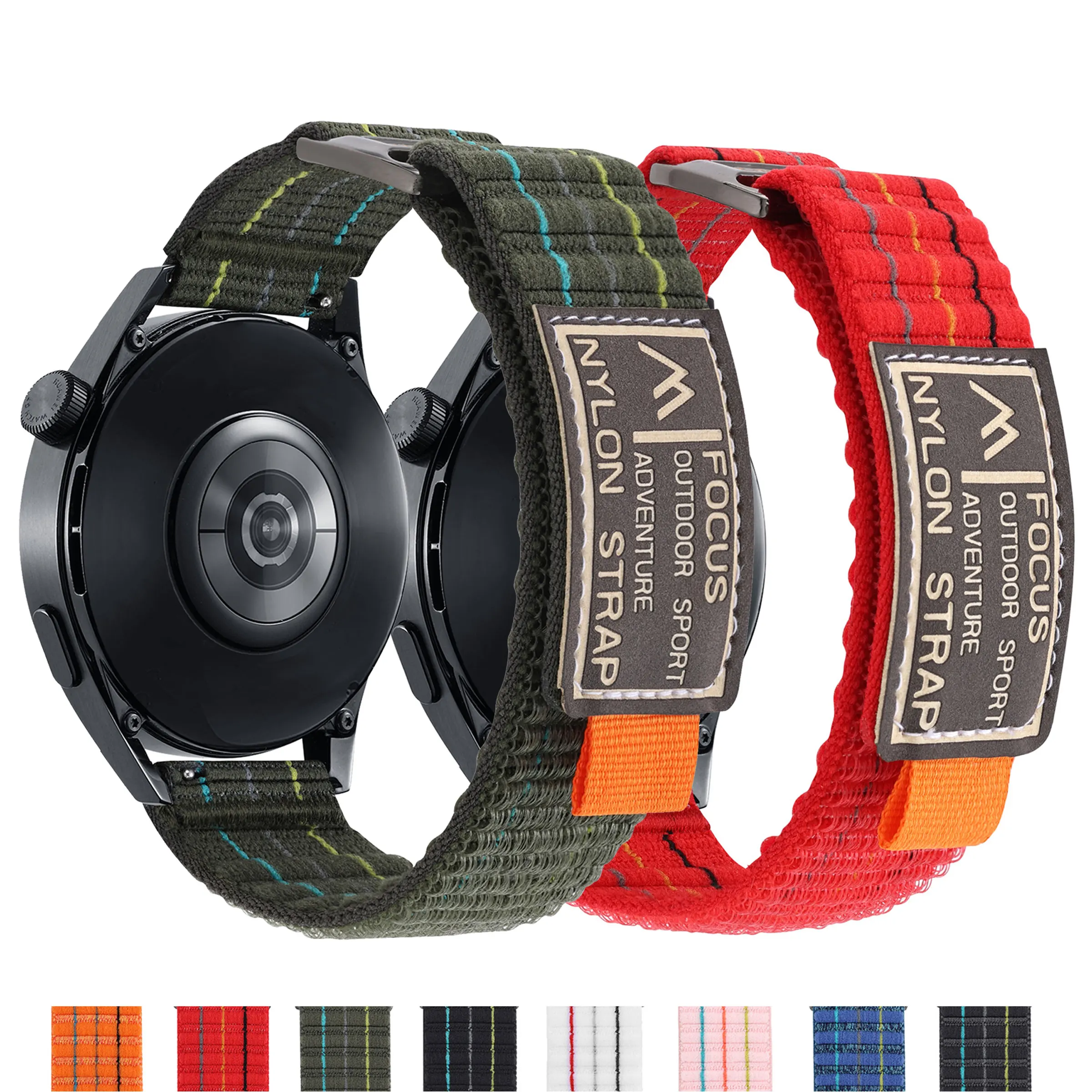 Ремешок Trail Loop для Samsung Galaxy Watch 6 7 4 Classic 5 pro 3 active 2 gear s3 22 мм 20 Браслет Huawei gt