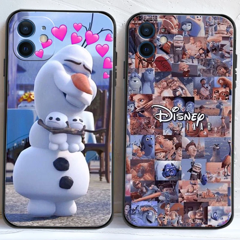 

Disney Cute Phone Cases For iPhone 11 12 Pro MAX 6S 7 8 Plus XS MAX 12 13 Mini X XR SE 2020 Carcasa Back Cover Funda