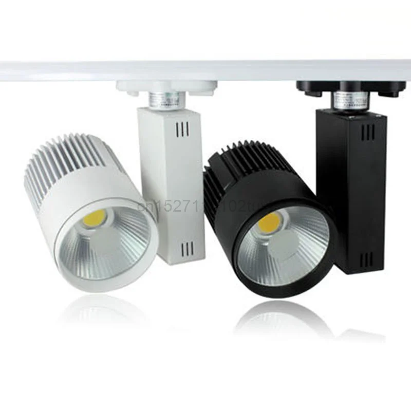 

Fanlive LED Track Light 30W COB Rail Lights Spotlight Replace 300W Halogen Lamp Clothing Shop Shoe Shop 110V 220V