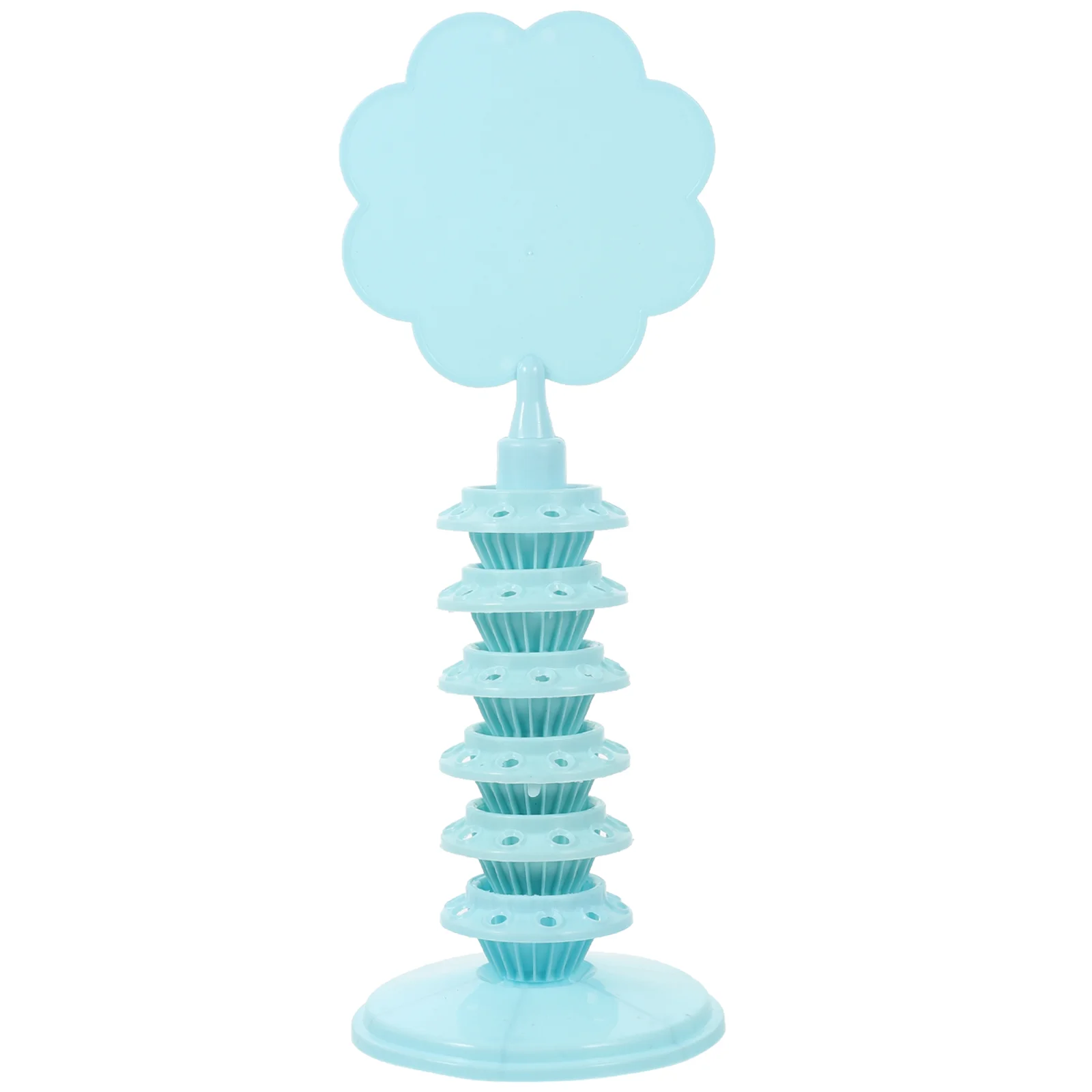 

Lollipop Stand Holder Cake Display Rack Base Decorative Party Candy Showers Tower Sugar Baby Hole Plastic Dessert Wood Holes