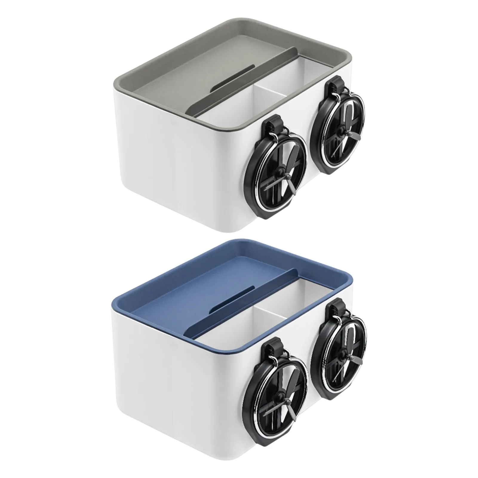 

Car Armrest Organizer With Cup Holders 3 In 1 Multifunctional Dual Car Cup Holder All-Purpose Car Cup Holder And Organizer For