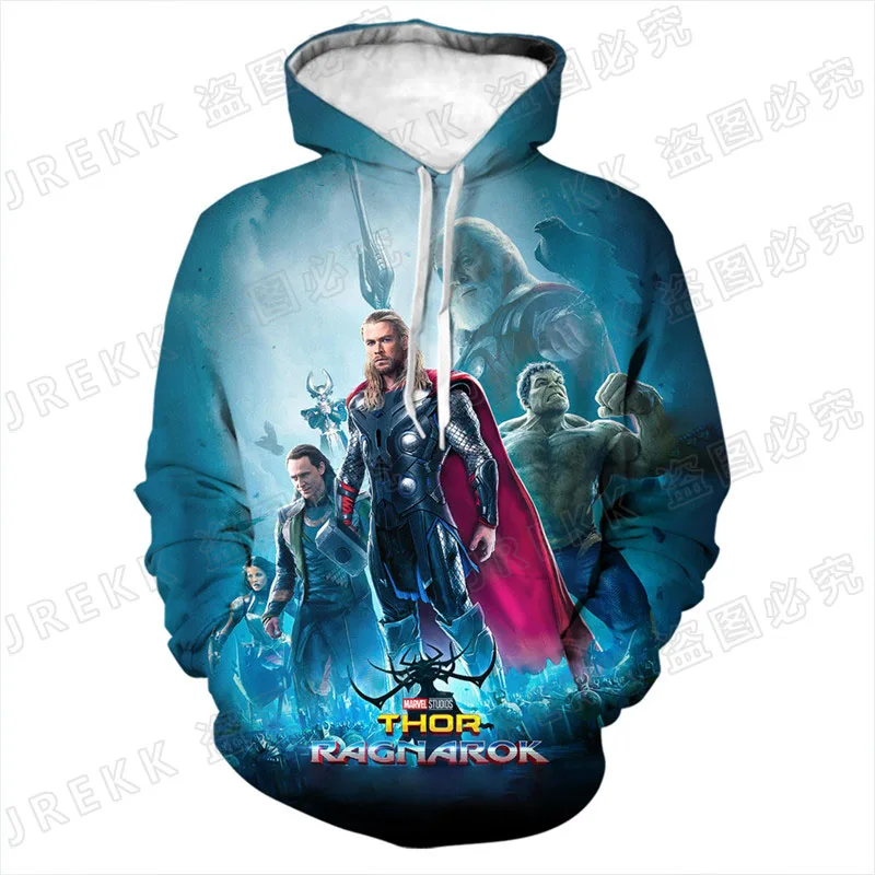 Мужские и женские комиксы Marvel детский пуловер с 3D-принтом Железного человека