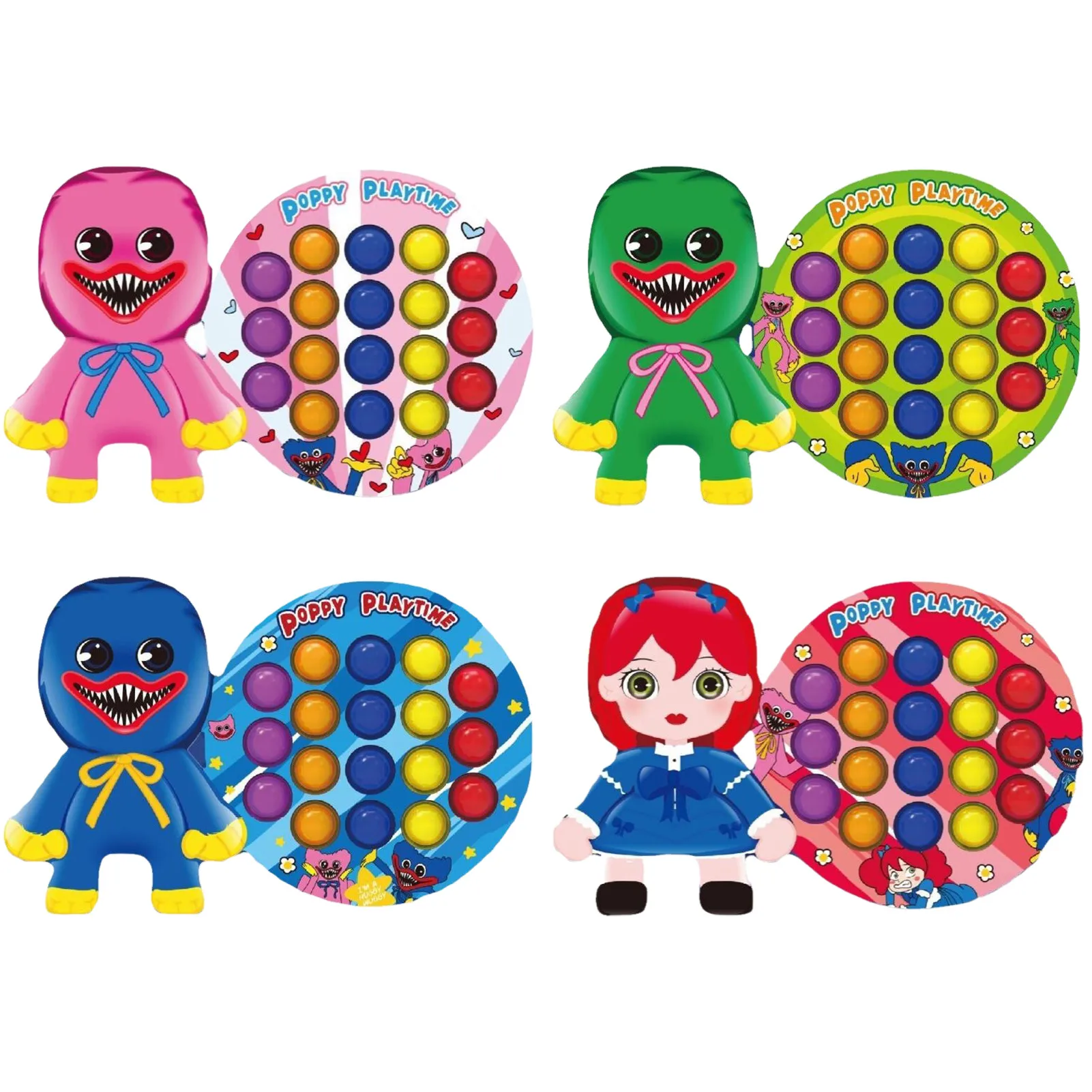 

Fidgets Pops Its Press Bubble Super Face Changing Anti-Anxiety Fidgets Toys Simple Pressing Dimples Poppy Toy For Kids Gifts