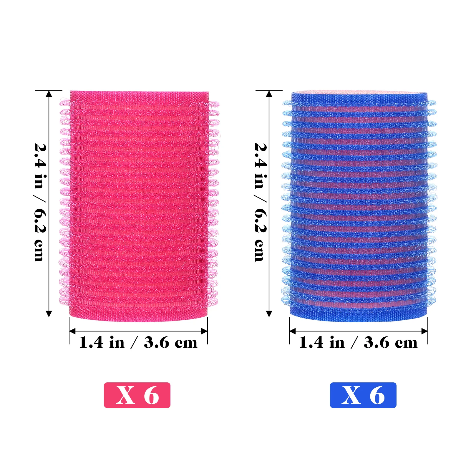 12 шт. губки для завивки волос