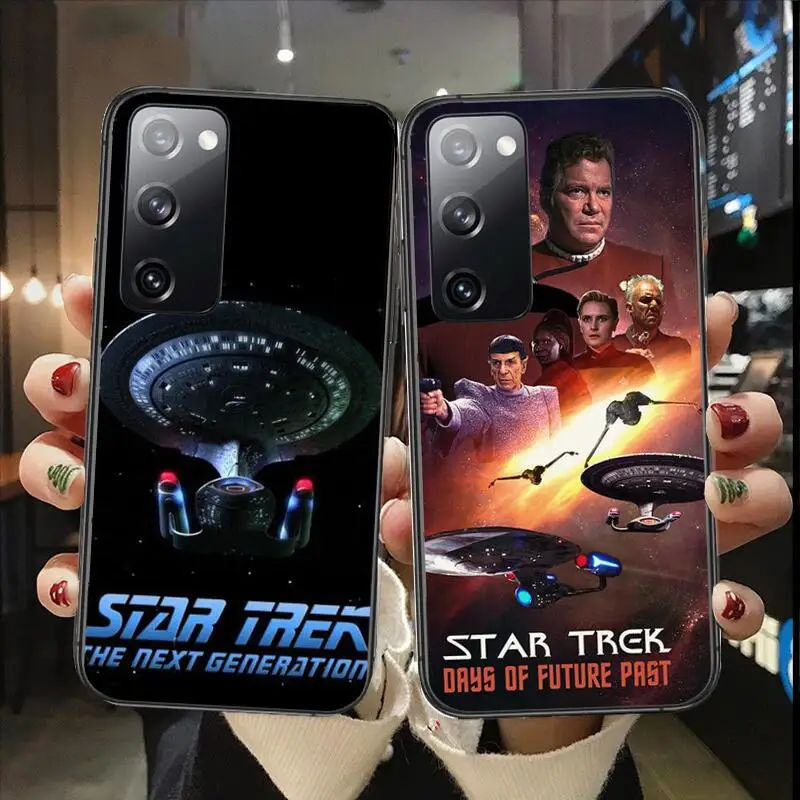 

Show Star Trek The Next Generation soft Phone cover For Samsung Galaxy S30 s21 fe s20 s7 s5 s8 Plus s9 s10 s10e s21 Ultra Note 1