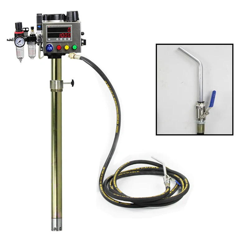 Фото Настраиваемый пневматический дозатор масла Customized Quantitative Oil Gun Gear High Flow Thin 208 Injector для обслуживания автомобилей №1