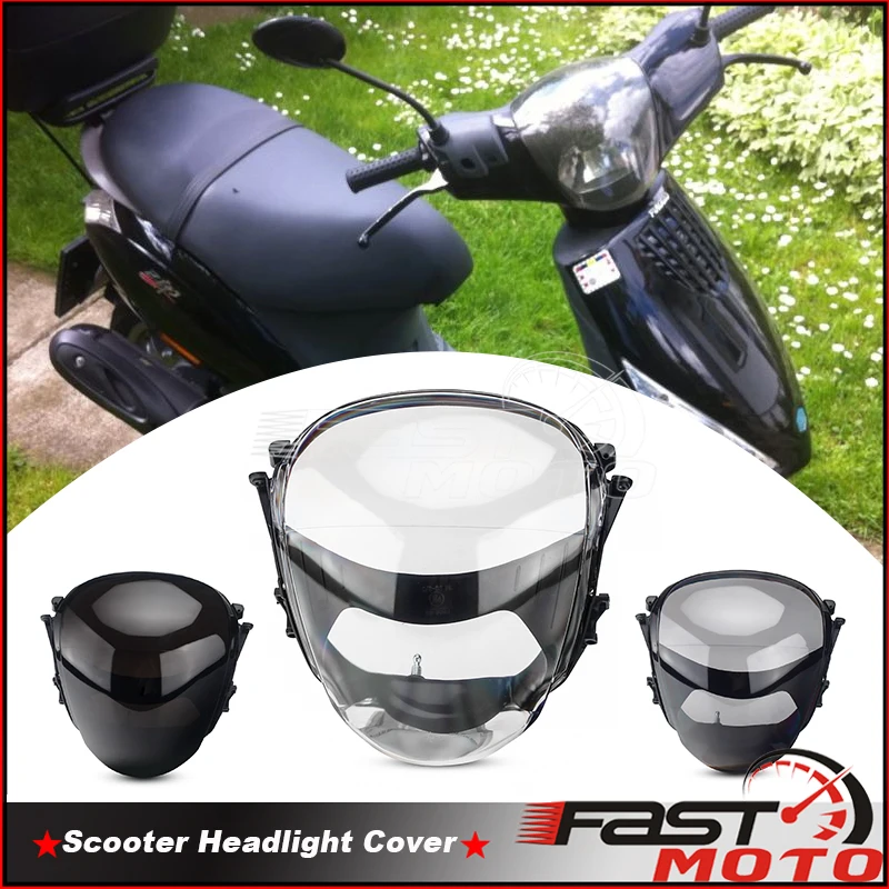 Купи For Zip 100 98 4T Scooter Motorcycle Headlight Cover Replacement Glass Lens for Zip 50 2T AC 49 DT TT LC SP 4T 49 4T Zip 125 124 за 848 рублей в магазине AliExpress