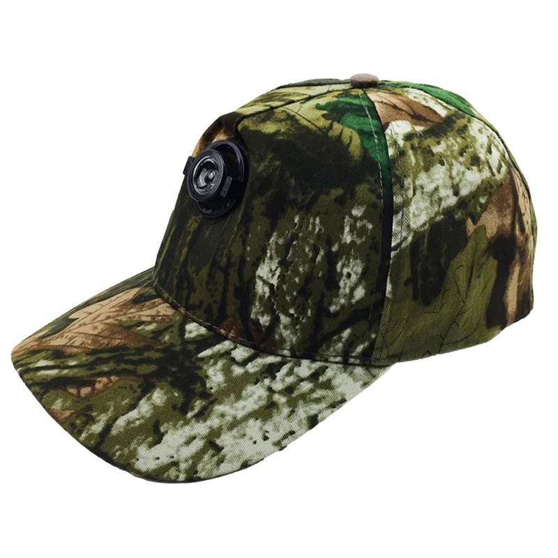 

Outdoor LED Sports Cap Adjustable Fisherman Hat Night Cycling Camping Hunting Lighting Cap Portable Casual Camouflage Sun Hat