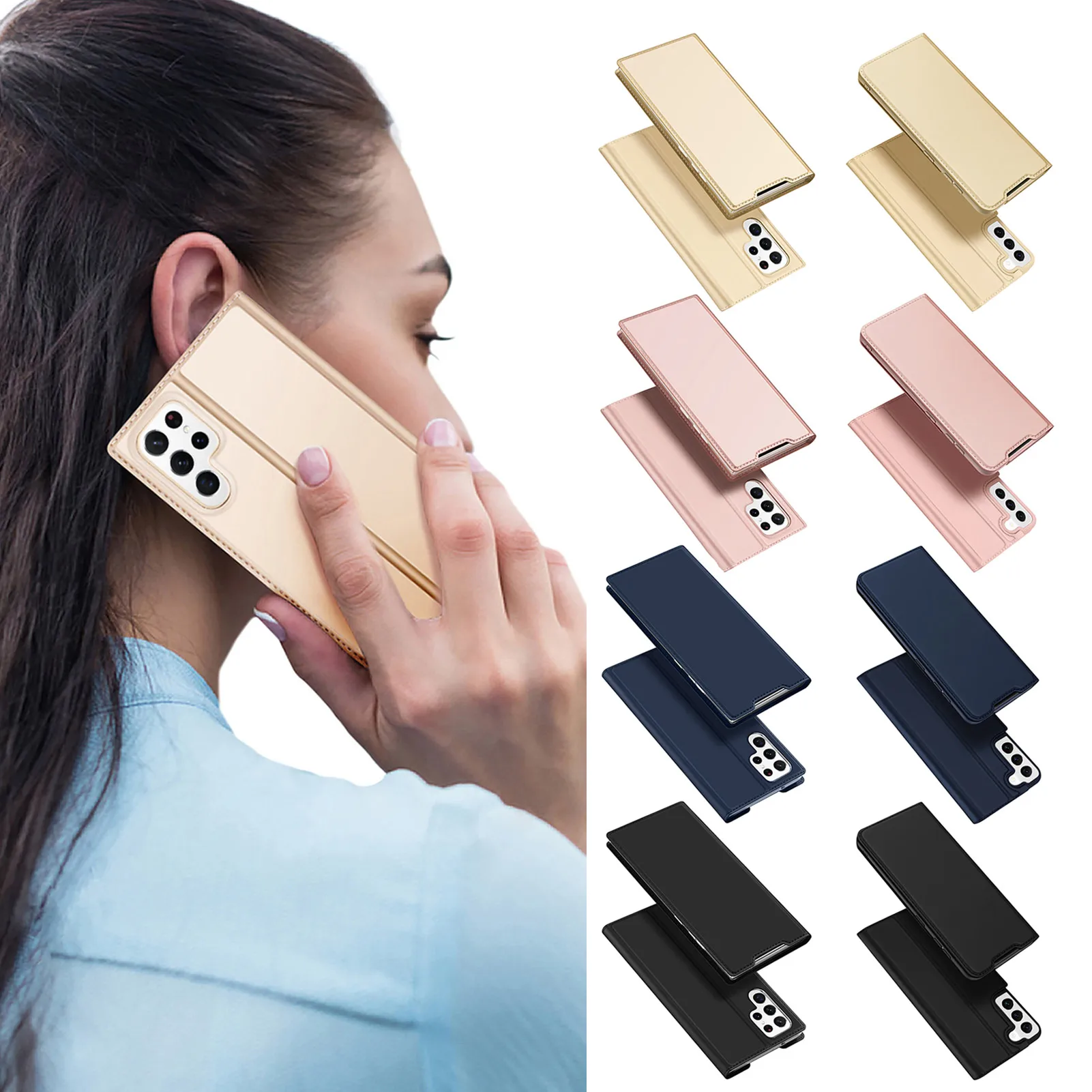 

Mobile Phone Case Wear-resistant Flip Phone Case High Protection Phone Case For Samsungs Galaxy S22 Ultra S22 Plus S22