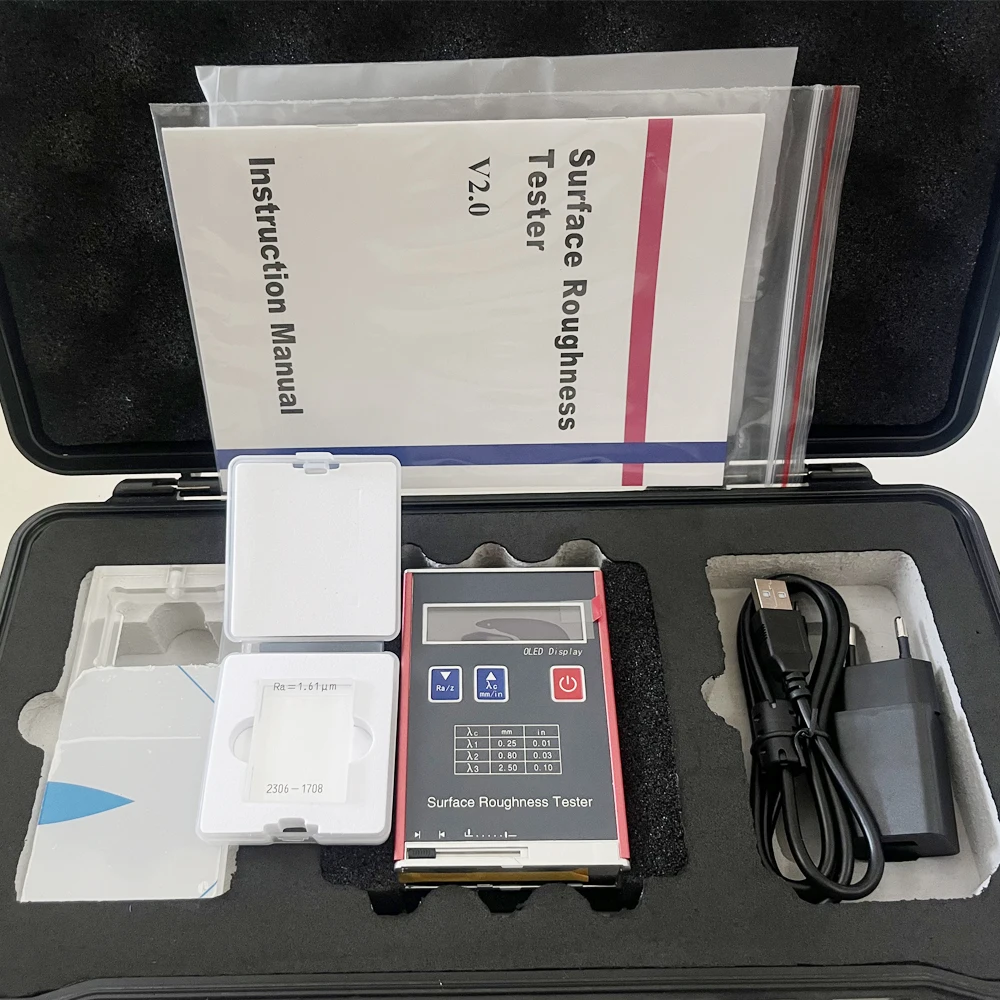 

High Accuracy Surface Roughness Tester YRT100 Measurement Ra 0.05~10.0, Rz 0.1~50, Pocket-sized Portable Roughness Tester