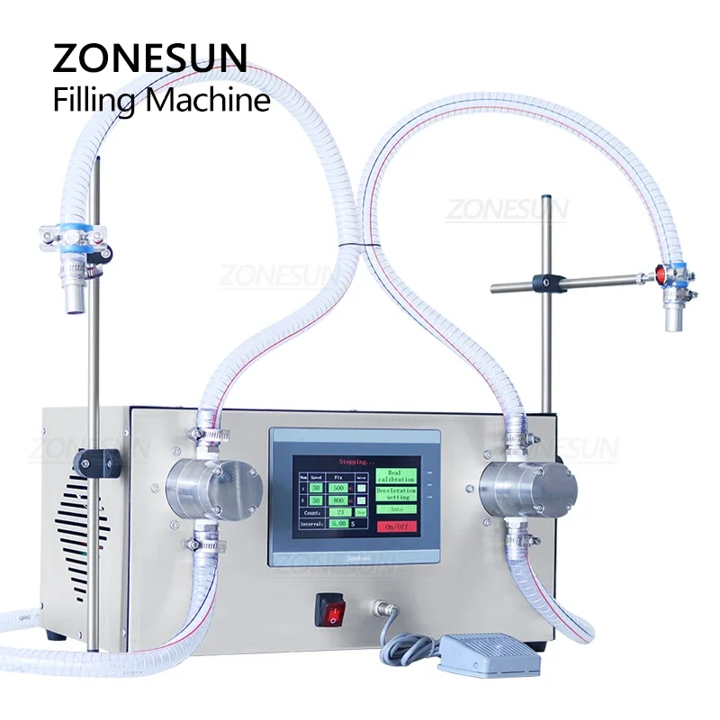 ZONESUN ZS-G25A2 Магнитный насос с высокой скоростью потока 22 л Машина для наполнения