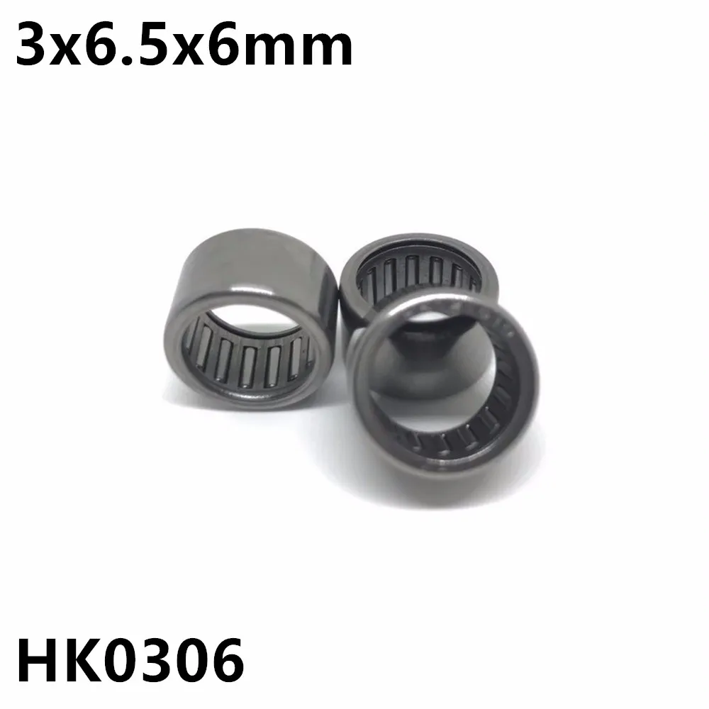 10pcs HK0306 3X6.5X6 mm 37941/3 bearing Shell Type Needle Roller Bearings high quality HK036.506