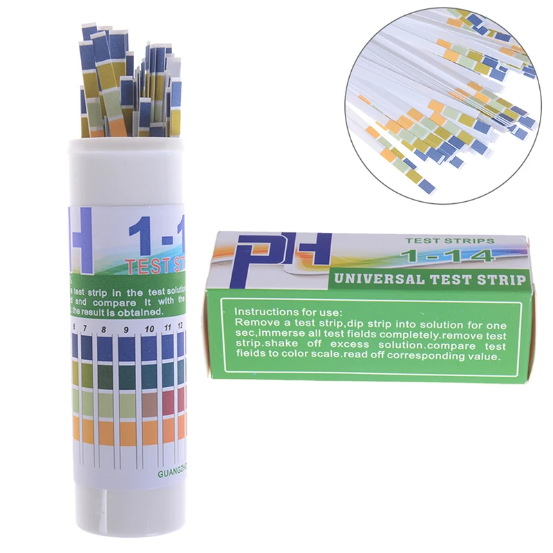 

150pcs PH Test Strip Indicator PH1-14 Test Paper For Water Saliva and Urine Testing Measuring Laboratory Household