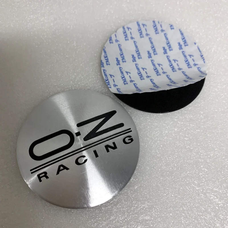 

4 шт., 55 мм, гоночные наклейки OZ, колпаки центральной ступицы колеса автомобиля, логотип O.Z, значок, эмблема, наклейка, крышка обода колеса, аксессуары для стайлинга