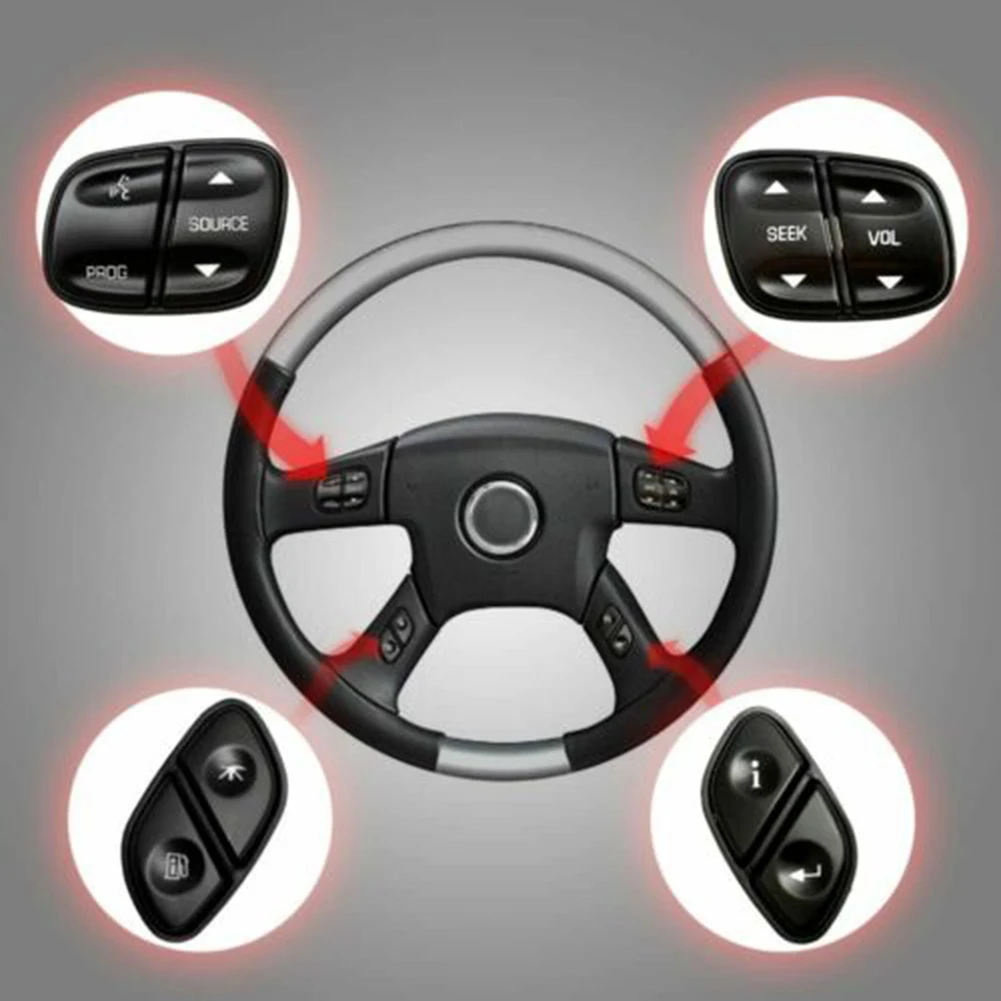

Комплект кнопок управления громкостью рулевого колеса для Chevrolet, AU 03-06, Silverad 03-07, GMC, Sierra