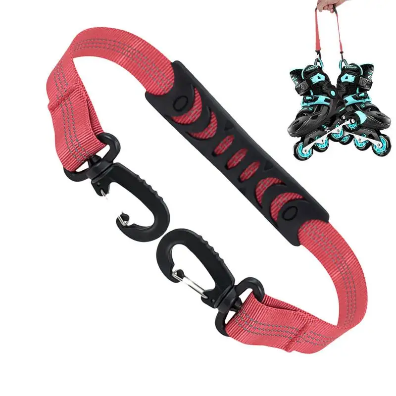 

Поводок для катания на коньках и сноуборде, ремешок для переноски для катания на коньках, для мужчин и женщин, аксессуары для зимнего катани...