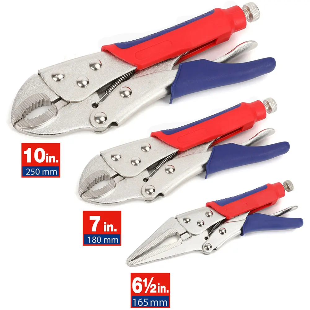

3pcs Multifunctional Quick Release Locking Pliers Set Welding Tools Accessories