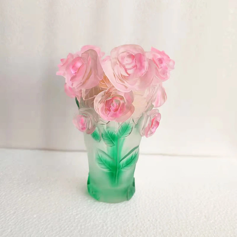 flower liuli incense burner crystal cone censer 2021 arabian incense holder beautiful home decor ornaments christmas gifts free global shipping