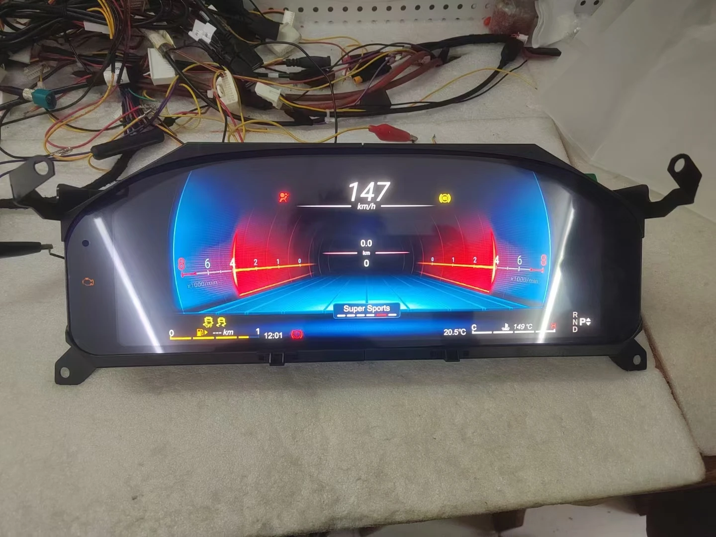 Цифровой кластер для Mercedes Benz GLK 2008-2015 виртуальный измеритель скорости кабины