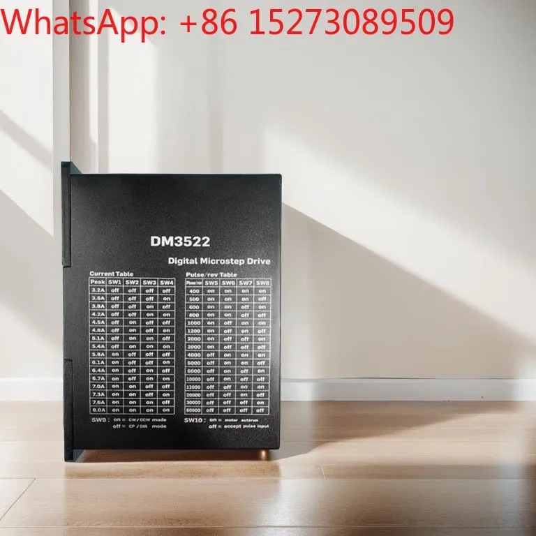 Фото (1 шт.) Трехфазный шаговый драйвер DM3522 220В, высокоточный, подходит для шаговых двигателей 86/110/130. №4