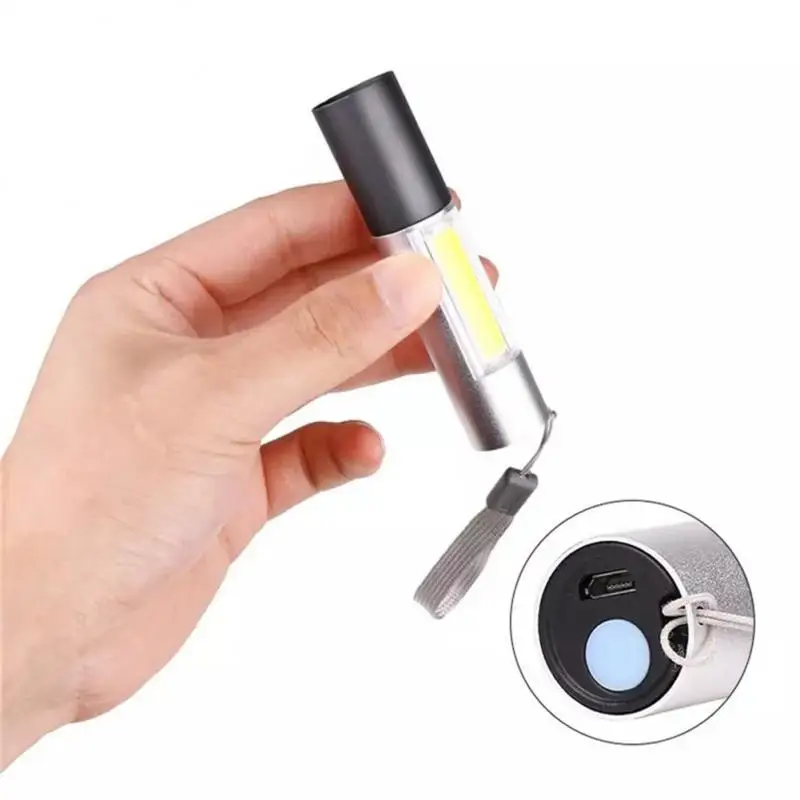 

Mini Gift Flashlight Electric Torch Alufer Usb Charge Led Torch Portable Flashlight Outdoor Lighting