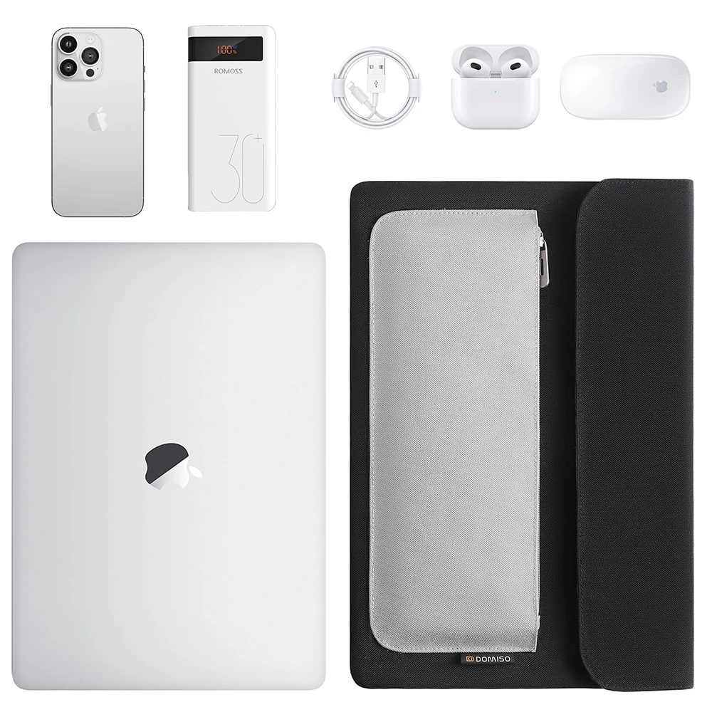 DOMISO 14 15 6-дюймовый чехол для ноутбука водонепроницаемая сумка компьютера с