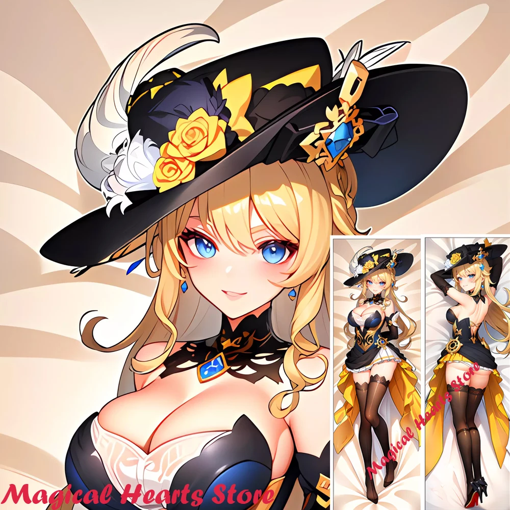 

Двусторонняя наволочка для подушки Dakimakura Anime Genshin impact Navia