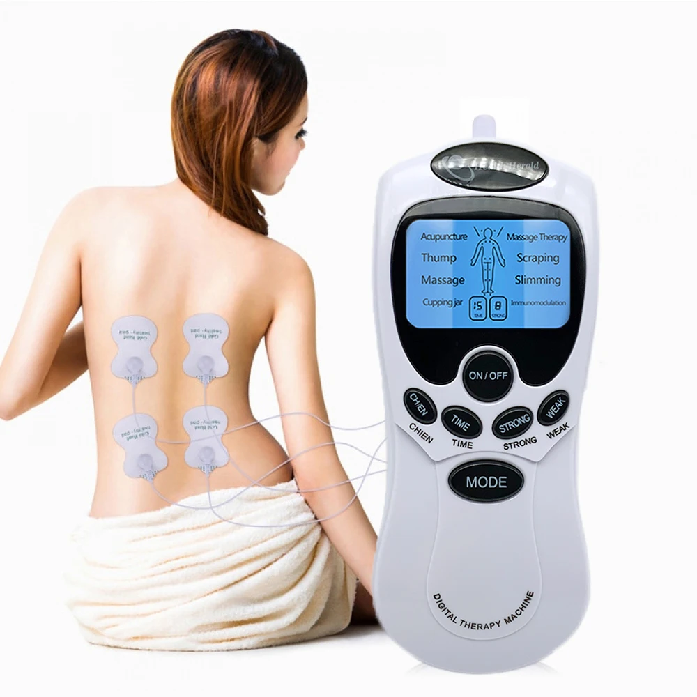 

Electric Tens Machine Muscle Stimulator Incontinence Physiotherapy Back Massager EMS Profesional Therapy Health Care Slim Tools