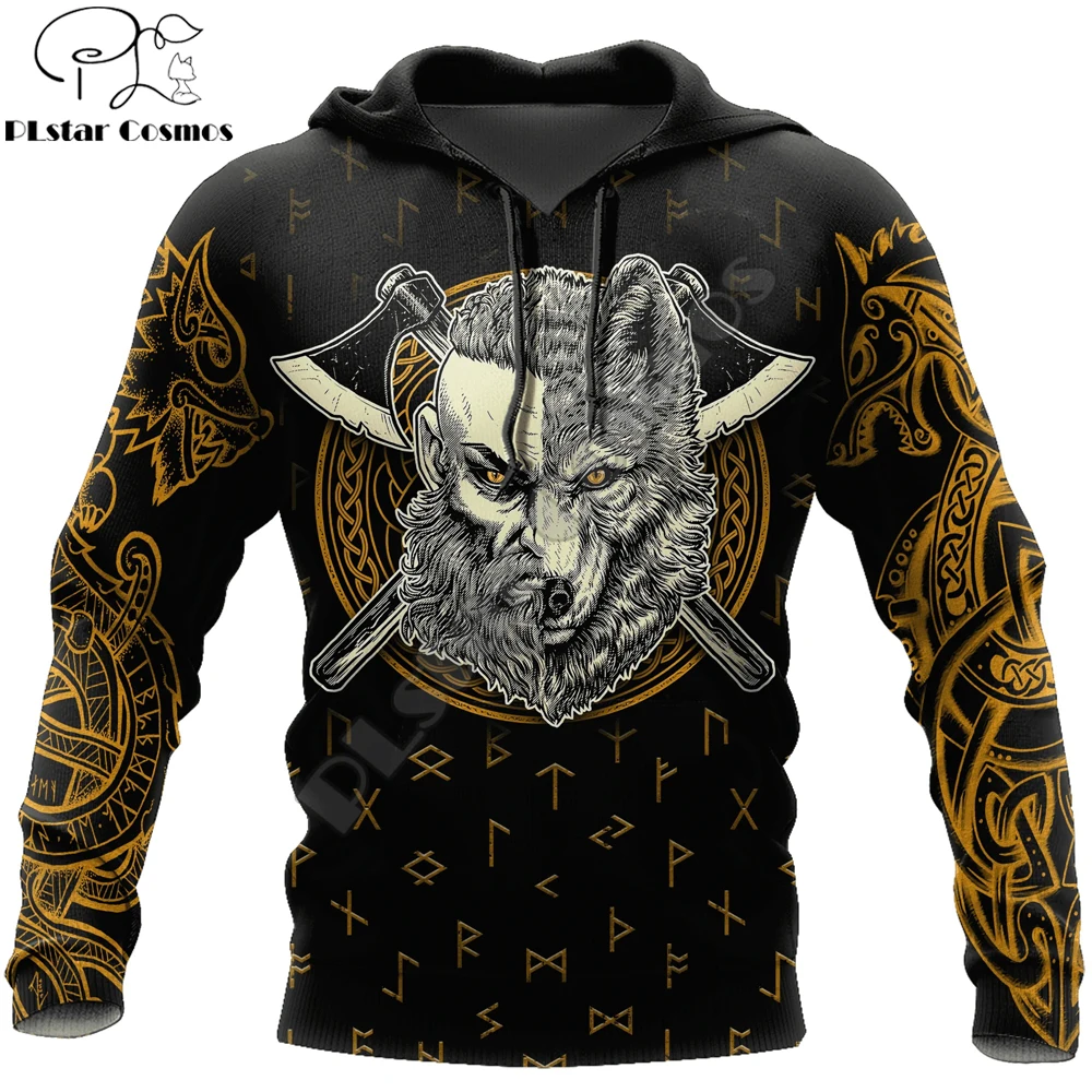 

Viking Wolf Ulfheadnar Warrior Axe 3D All Over Printed Men's Hoodie & Sweatshirt Unisex Zip Hoodies Casual Tracksuits KJ906