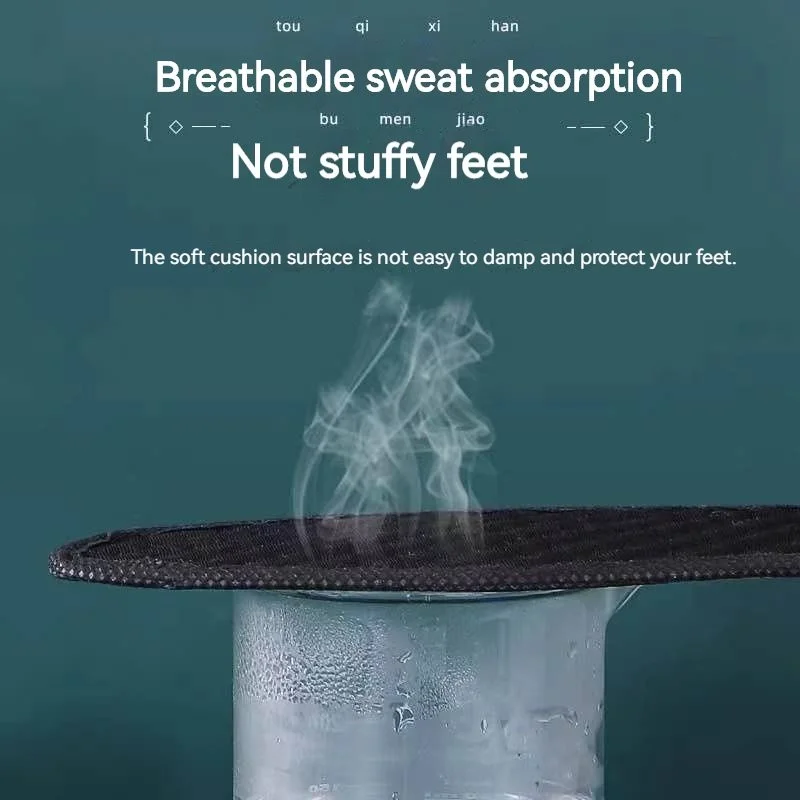 4pcs Bamboo Charcoal Insoles for Shoes Plant Deodorant Antibacterial Sports Insole Foot Insert Pads Sweat Absorbing Shoe Soles