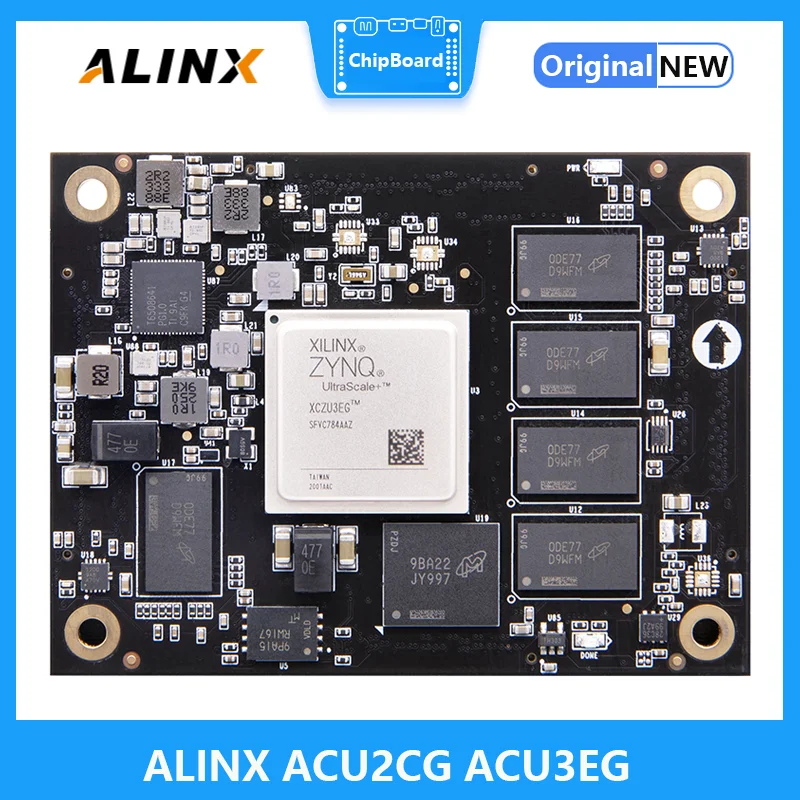 Звуковая система ALINX SoM ACU2CG ACU3EG: Xilinx Zynq UltraScale + MPSOC AI XCZU3EG ZU2CG SoM System на модуле