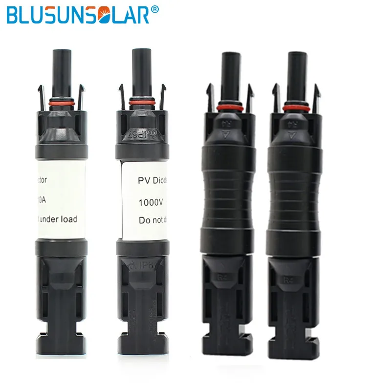 

1pc DC Diode Solar Plug Connector IP67 Solar Photovoltaic Diode Connectors 1000V 10A/15A/20A/30A for Solar PV System Protection