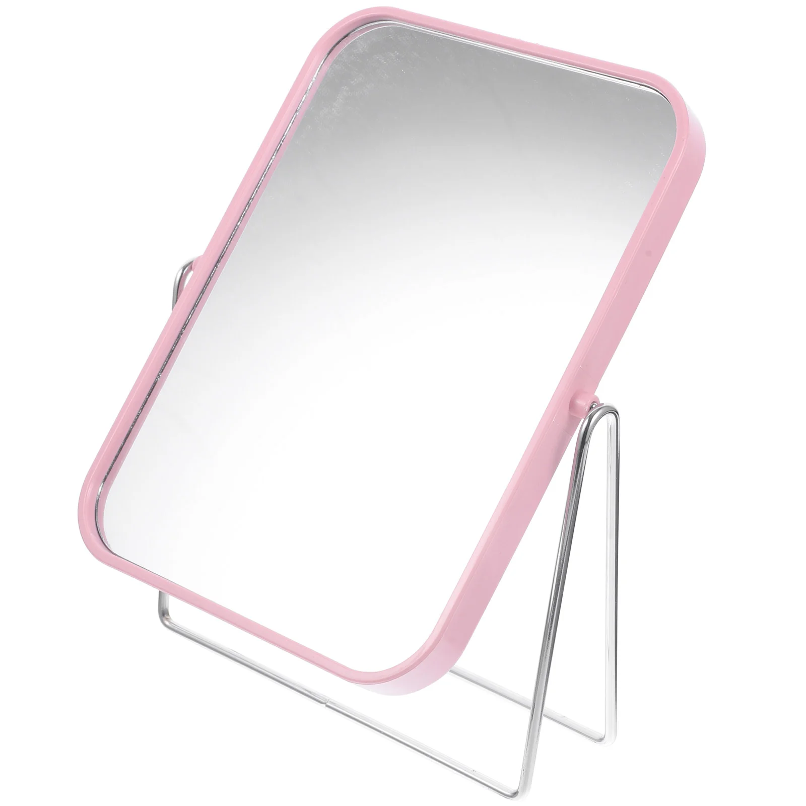 

Makeup Mirror Tabletop Mirror Desk Mirror Swivel Mirror Desktop Decor Desktop Square Mirror Metal Swivel Table Mirror