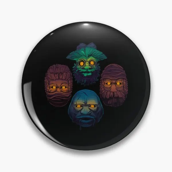 Маски в салоне необычные вдохновленные дизайнерские с мягкой кнопкой и булавкой