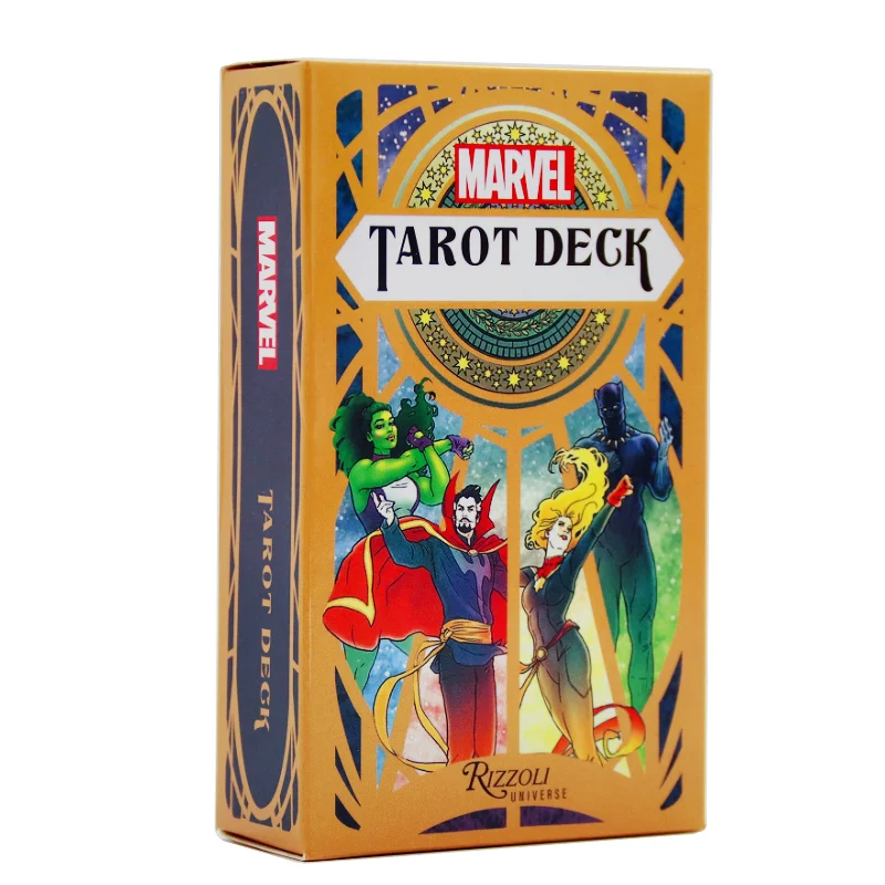 Фото Человек-паук Marvel Капитан Америка Доктор Странные периферийные устройства Карты Таро Креативные семейные вечерние развлекательные игры Пасьянс №3
