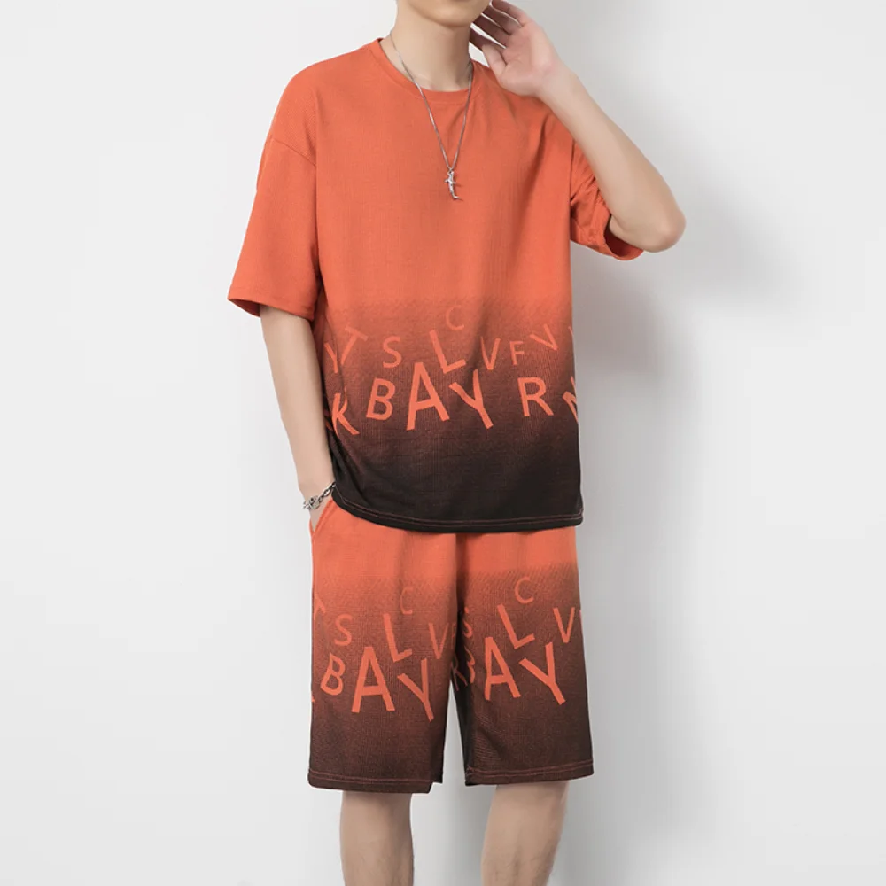 

Printed Shorts Set Men Fashion Clothing 2023 Hip Hop Outfits Men Streetwear 2 Piece Sets Men Casual Clothes| | - AliExpress