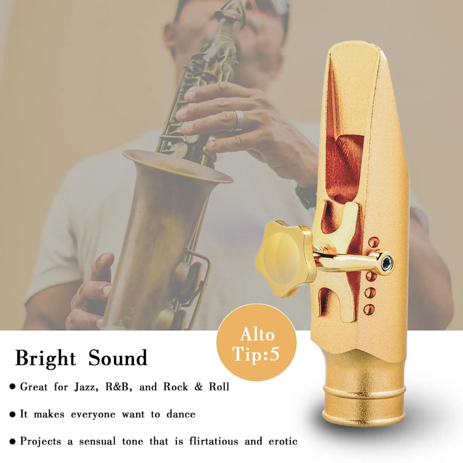 

Высококачественный профессиональный тенор сопрано альт-саксофон металлический мундштук