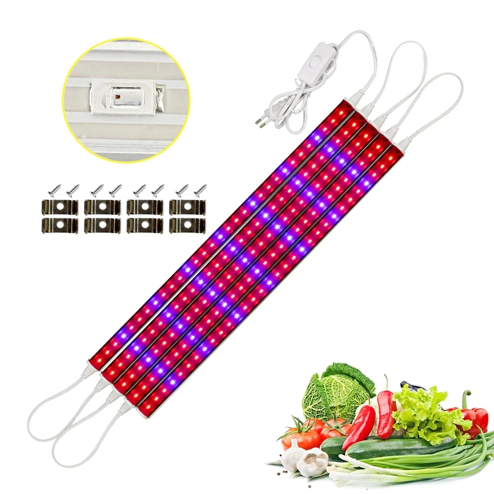 T5 Led Phytolamps For Grow Hydroponic Plant Growth Light Seeding Grow Tent Box